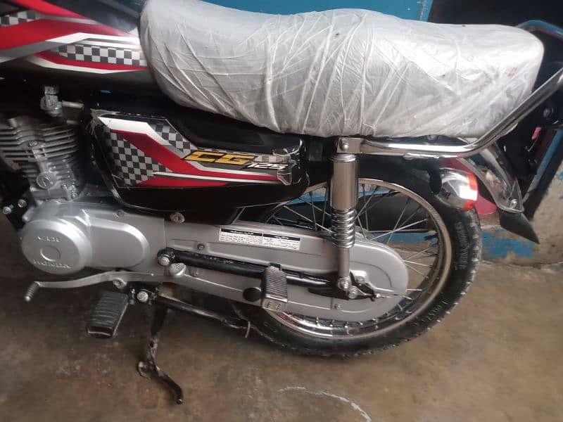 HONDA CG 125 NEW APPLIED FOR REGISTRATION 0