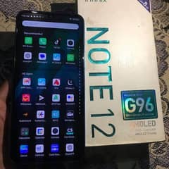 Infinix note 12 (8/128) AMOLED Display No shade