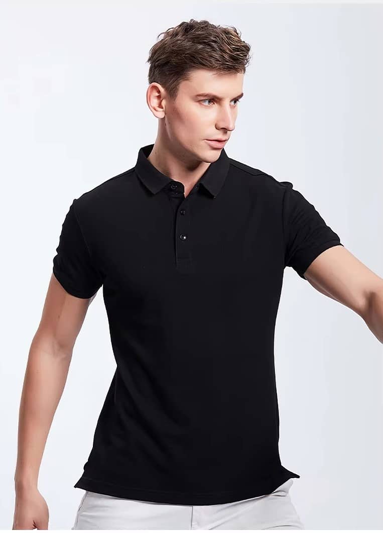 Premium Cotton Polo T-Shirt – Comfortable & Stylish" 0