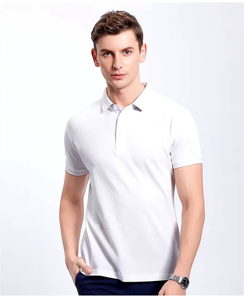 Premium Cotton Polo T-Shirt – Comfortable & Stylish" 1