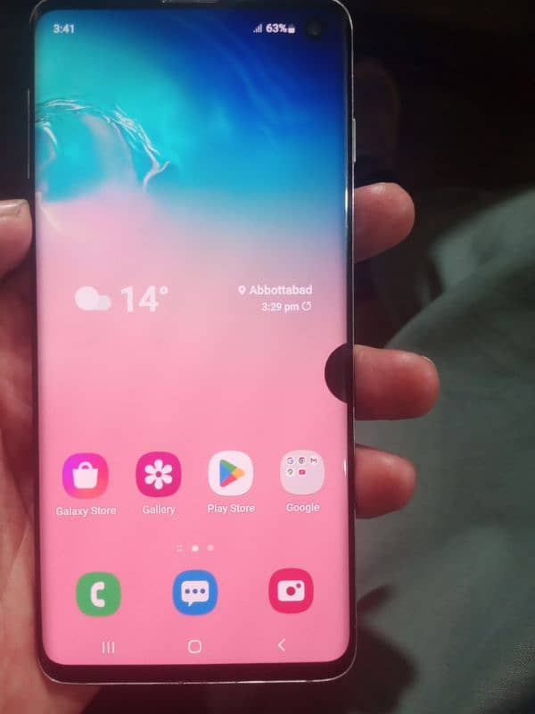 Samsung s10 8gb ram 128gb rom 3