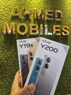 Vivo Y200 And Y19s  Brand new ( box pack ) 1 year Offical Warranty