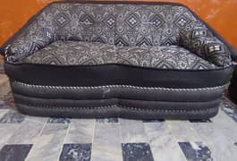 3 seater, 2 seater and 1 seater sofa with sofa cover.