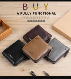 Mens leather wallet with free delivery all over pakistan