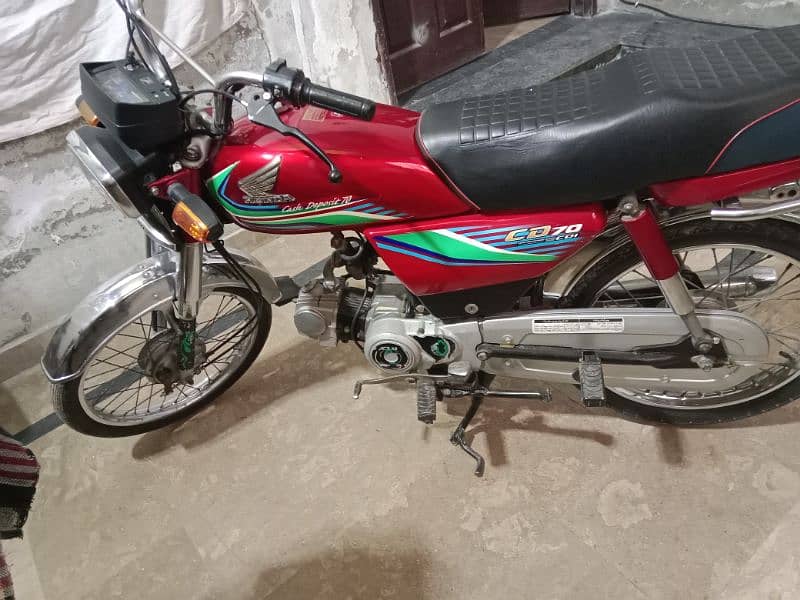 Honda CD 70 model 2018 O3OO84/49/88O 13