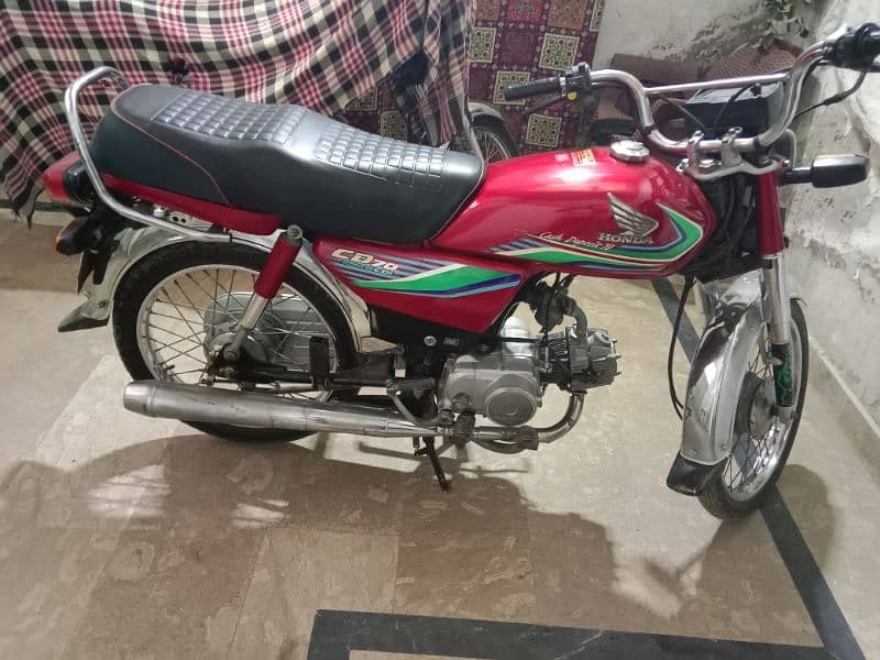 Honda CD 70 model 2018 O3OO84/49/88O 17