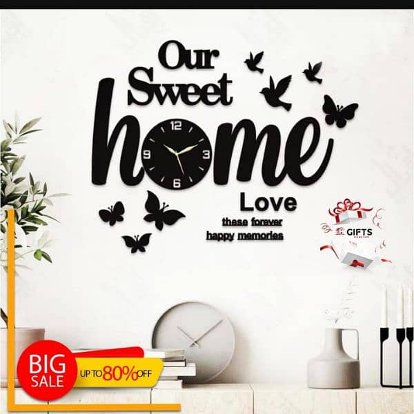 Stylish home design clock 0