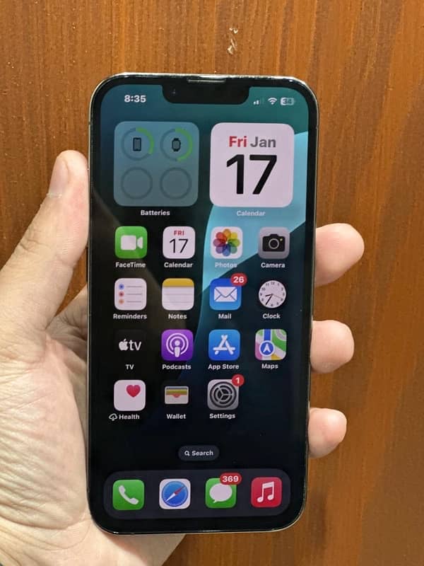 iphone 13 po 128gb PTA dual approved 75BH 10/9 condition with box 4