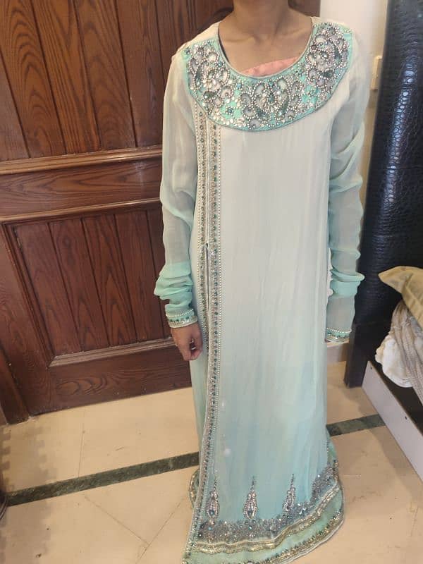 sky blue fancy maxi 1