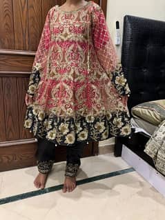 fancy net Indian style frock