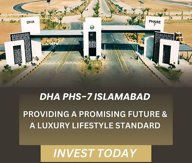 8 Marla plot for sale in dha valley Islamabad transfer able 0