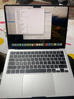 Macbook Air M2 2022, Warranty Available till July 25,