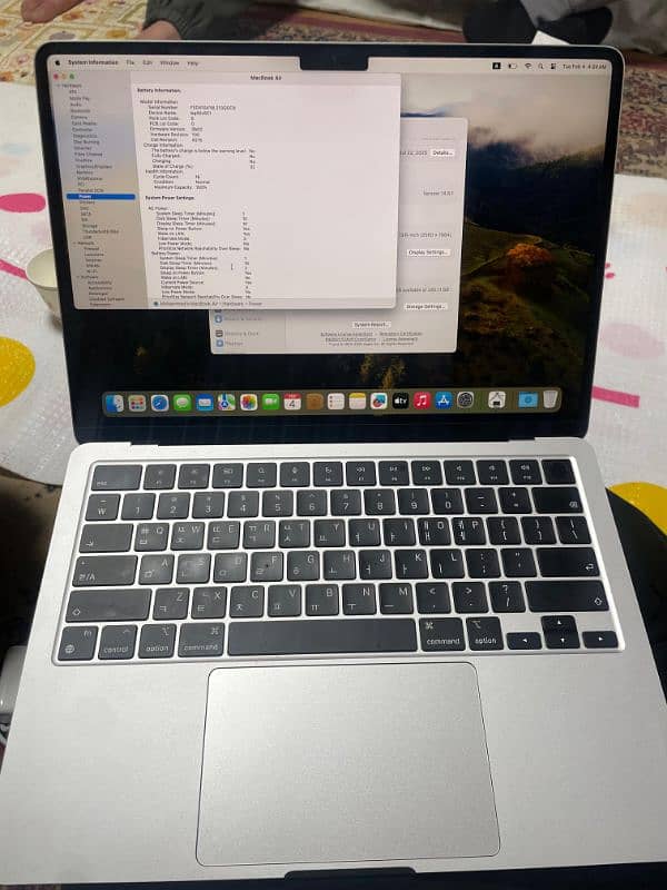 Macbook Air M2 2022, Warranty Available till July 25, 0