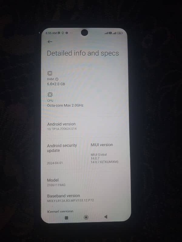 Redmi 10 Mobile 6/128 with box 2