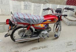 Honda CD 70 Zero meter Condition Model Jan 2025 Islamabad Registered