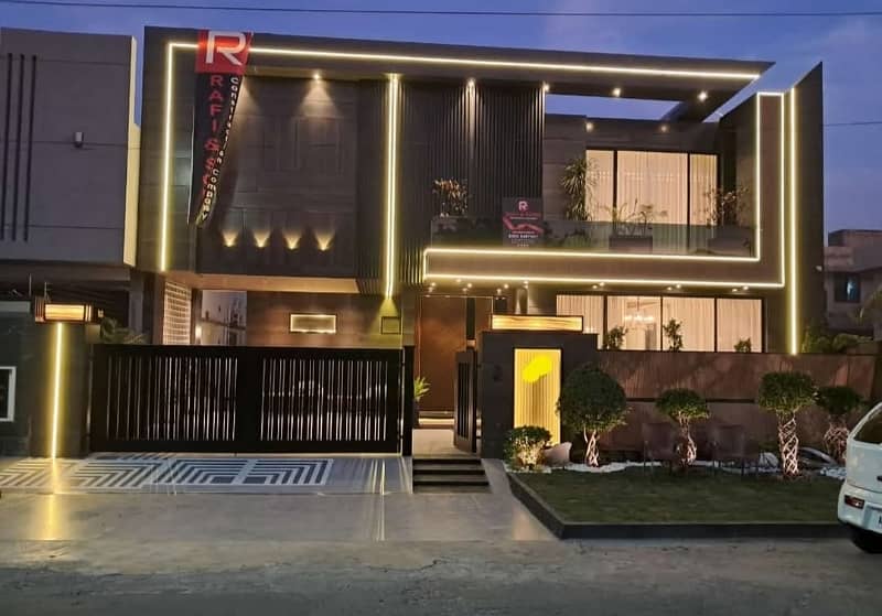 20 Marla New House Available For Sale 80 Feet Road Valencia Town Lahore Pakistan 0