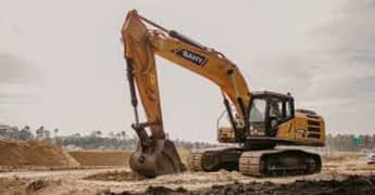 excavator work