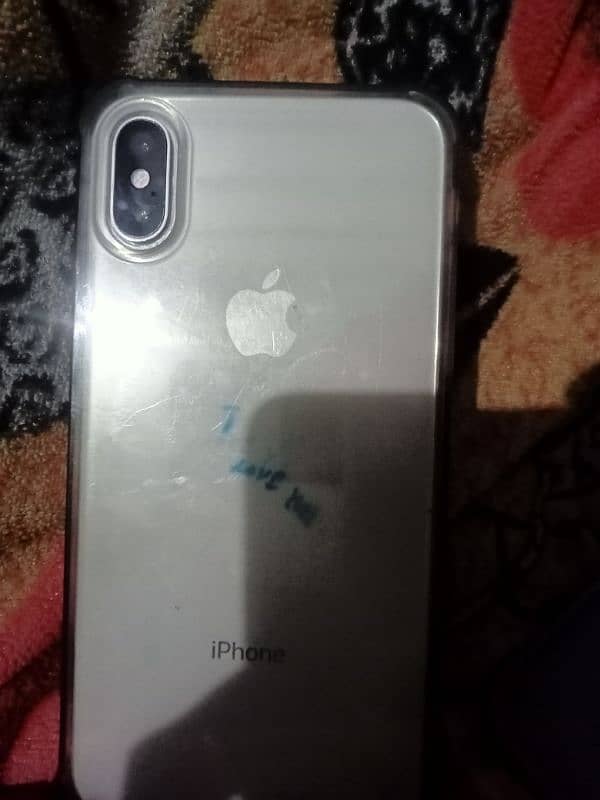 iPhone x ha ufone Sim ok ha 256gb non pta all ok ha bt 74 ha 3