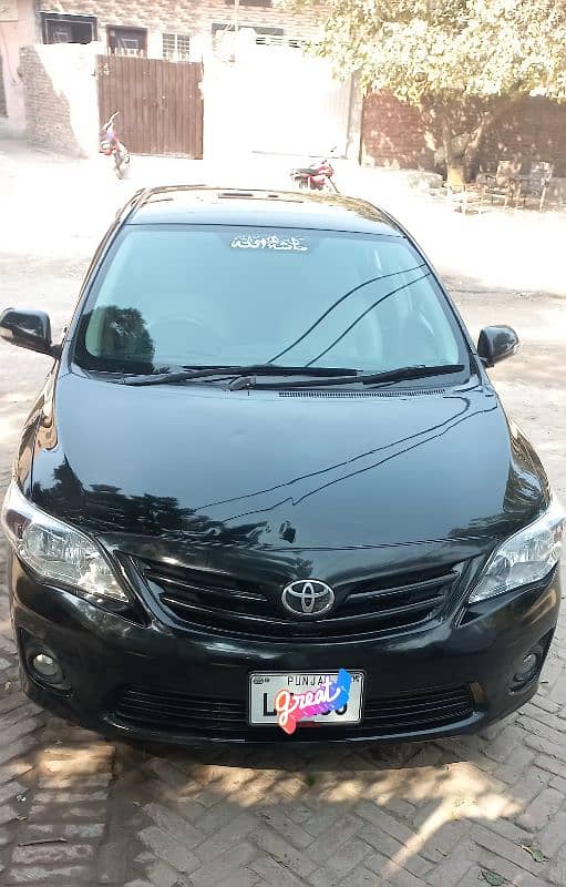 Toyota Corolla XLI 2011/12 Black 0