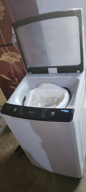 HAIER ONE TOUCH WASHING MACHINE 3