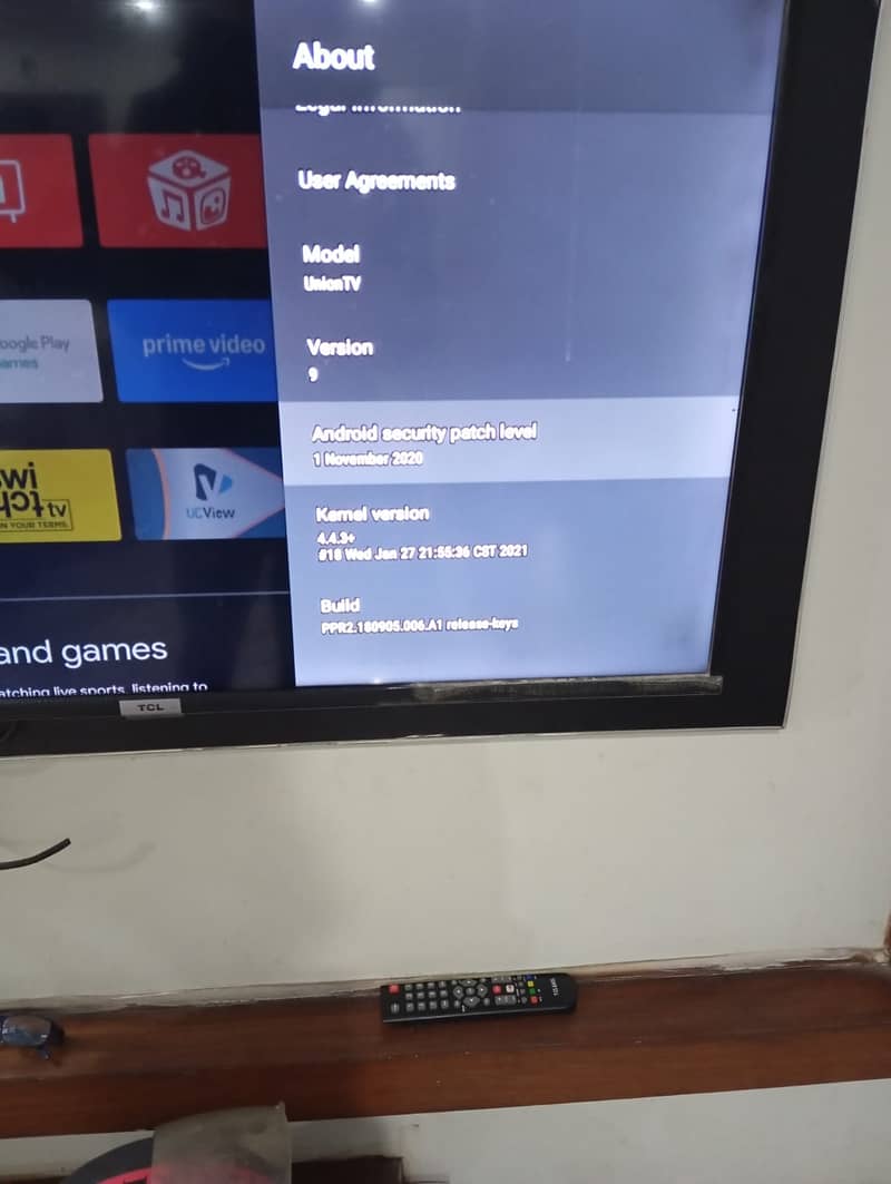 TCL Union TV Android 0