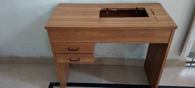 table silai machine very good condition table mein machine slide hoti