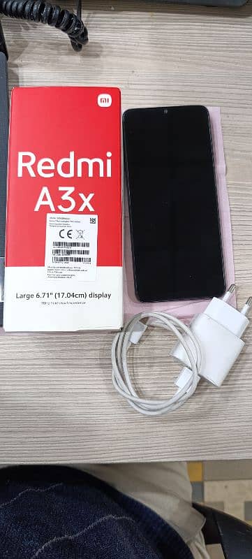 Redmi A3x just box open 0