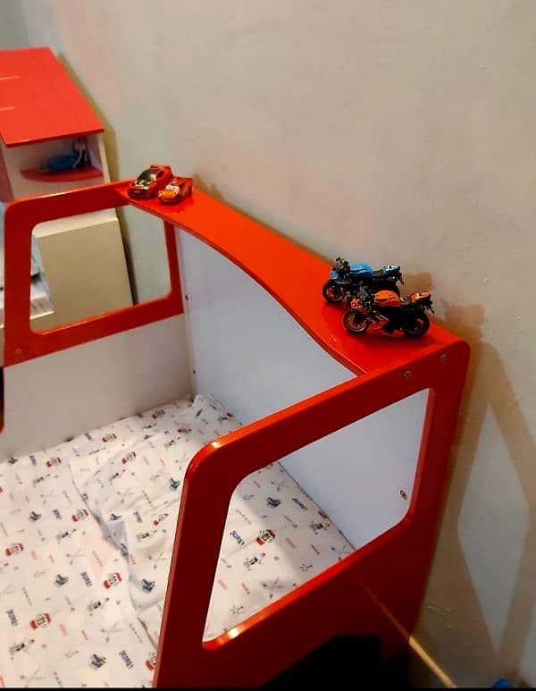 Imported Kids beds deco painted with mattress 3