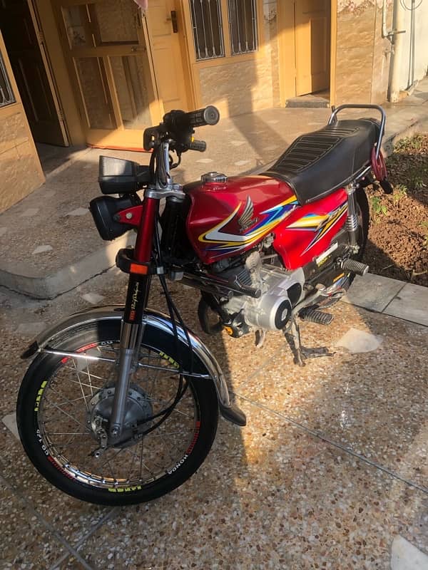 Honda CG 125 2019 model in very good condition 5