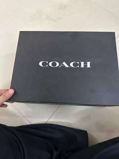 Original Coach men Suede leather Shoes