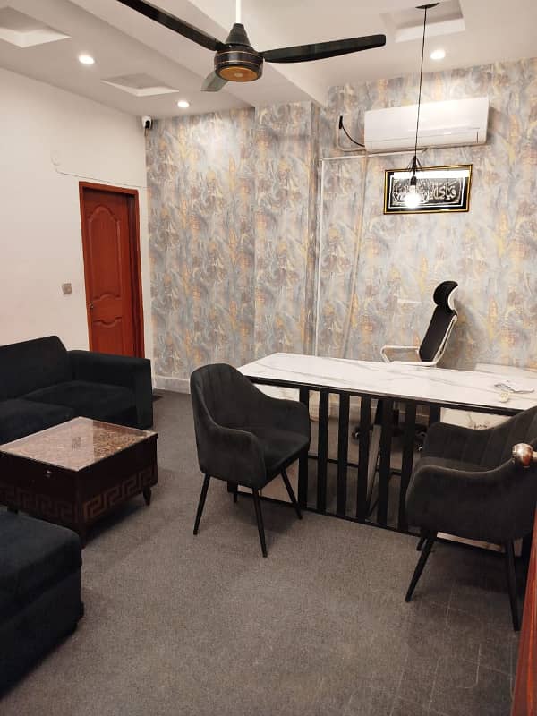 Furnished Office for Rent in Johar Town for (Call center + Software house + Marketing Office & Other Setup as You Want) 5