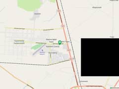 Excellent Invest Opportunity & Below The Market Value   10 Marla Commercial Plot For Sale On  (Sharah E Quid E Aazam) Rahwali  Gujranwala Cantt.