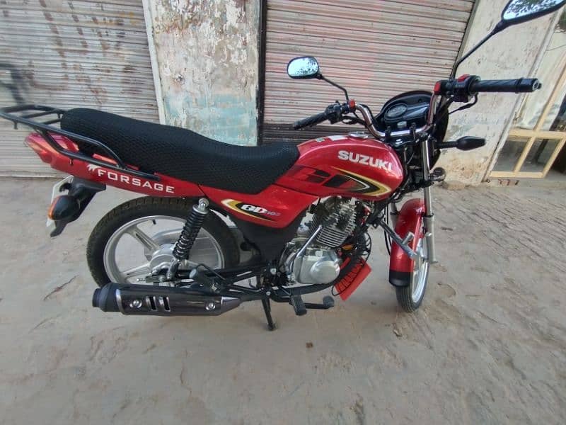 Suzuki GD110 Lush condition like new full tyar bike 3