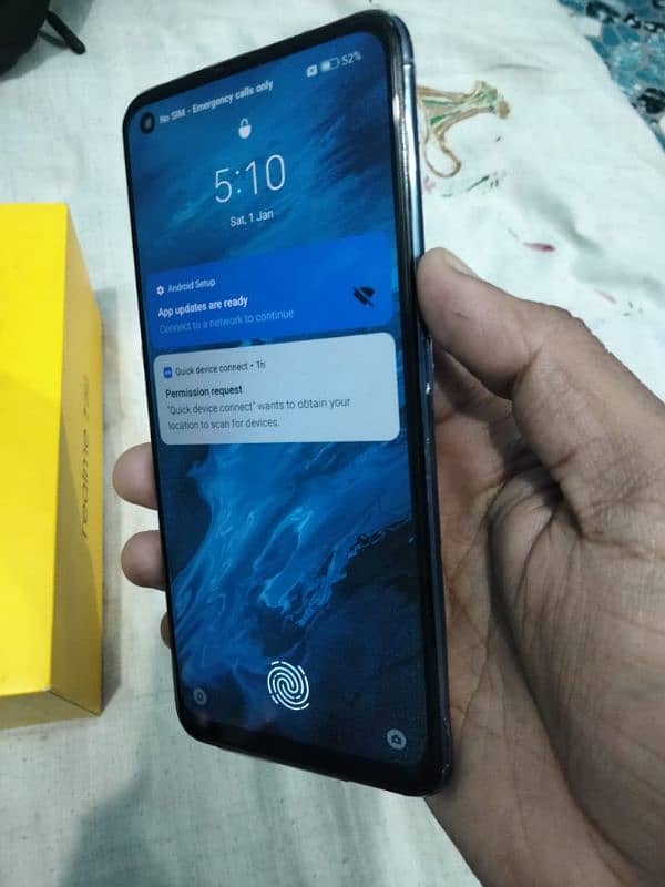 Realme 7 pro pta official approved  Indispaly finger print  Fron 0