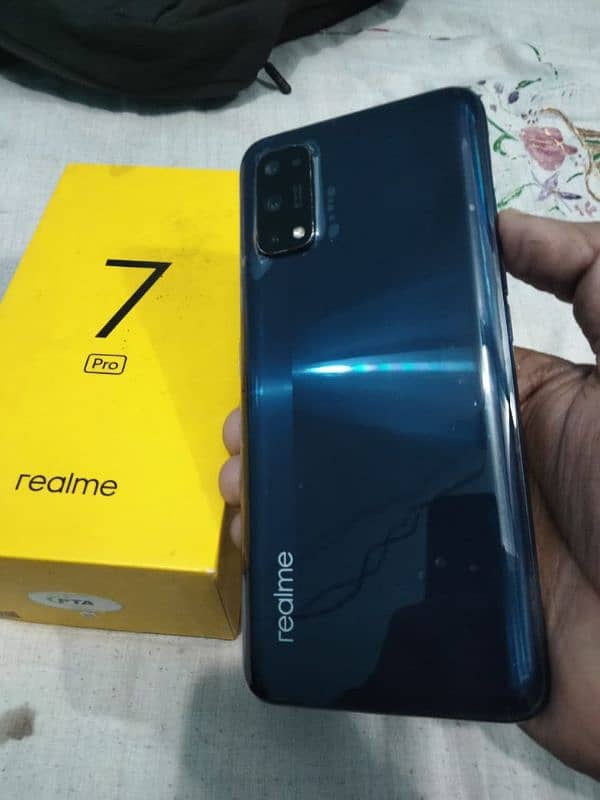 Realme 7 pro pta official approved  Indispaly finger print  Fron 1