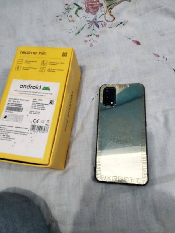 Realme 7 pro pta official approved  Indispaly finger print  Fron 3