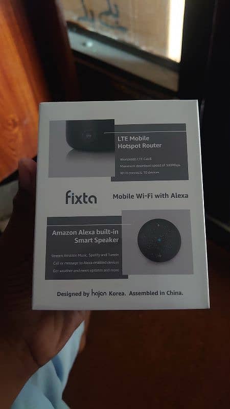 Fixta Speaker Alexa Built-in  Box packed 1