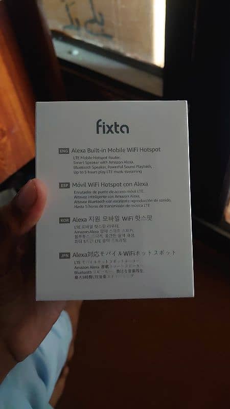 Fixta Speaker Alexa Built-in  Box packed 2