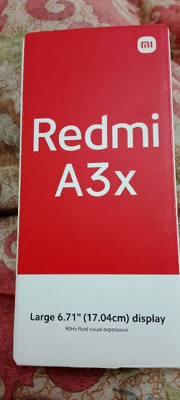 Redmi A3x Box open 3gb ram 64gb room Sale Not Used 2