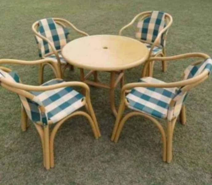 OUTDOOR GARDEN RATTAN UPVC FURNITURE SOFA SET CHAIRS TABLE UMBRELLA 17