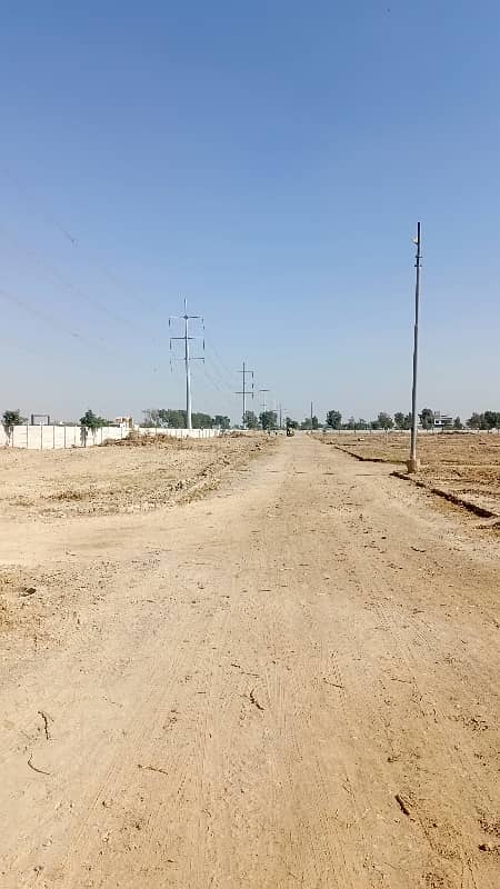 400 Sq Yard Corner West Open Plot For Sale in PIR AHMED ZAMAN TOWN 5