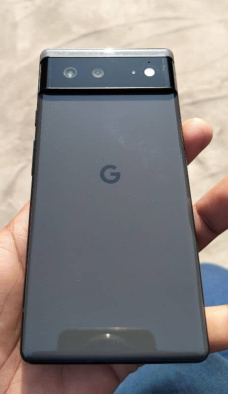 google pixel 6 pta proved dual sim corner glass crak claer display 4