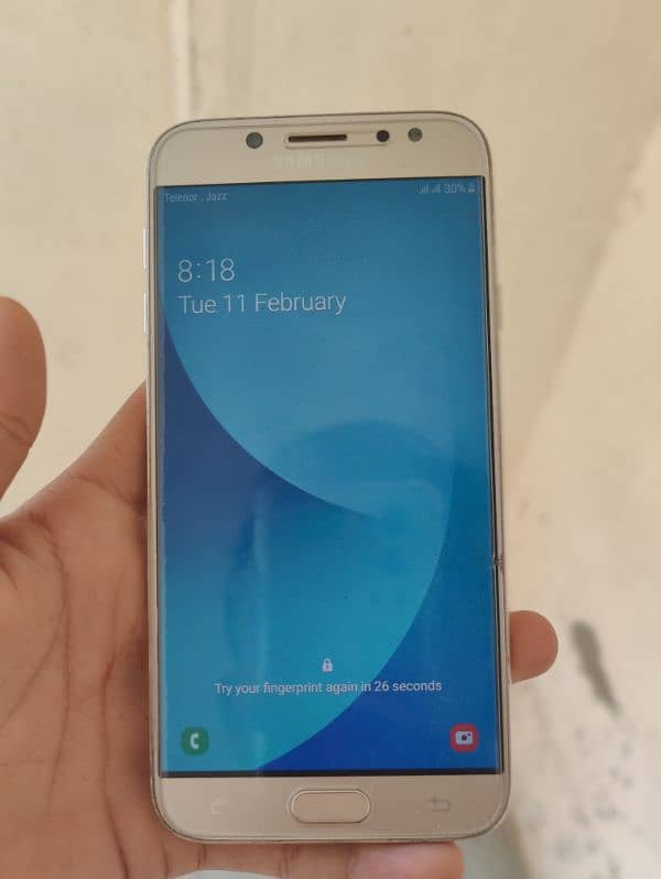 Samsung j7 pro 4/64 pta approved dual sim 1