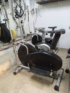 Exercise ( Elliptical cross trainer) cycle