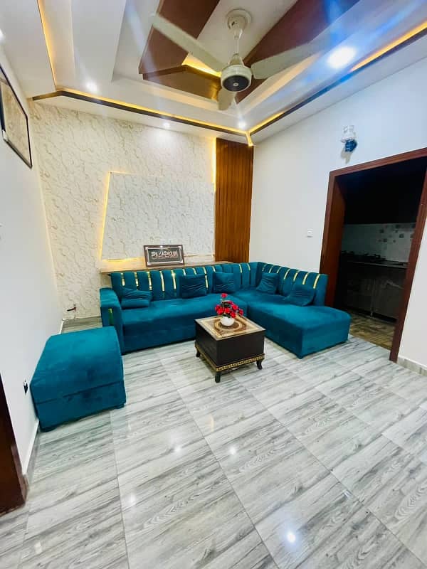 5 Marla Beautiful Luxury Designer Fully Furnished House in Ali Block Bahria Town Phase 8 Rawalpindi 8