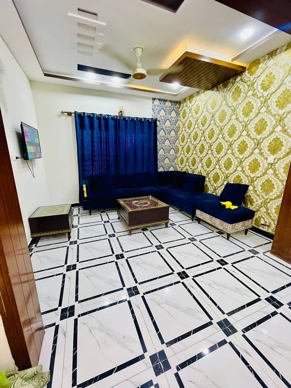 5 Marla Beautiful Luxury Designer Fully Furnished House in Ali Block Bahria Town Phase 8 Rawalpindi 13