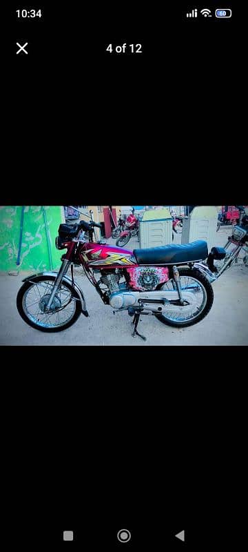 Honda CG 125 for sale 2022 model 3