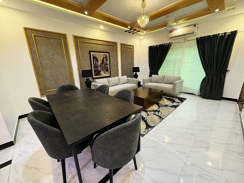 10 Marla Beautiful Luxury Designer Furnished Ground Portion in Sector E Bahria Town Phase 8 Rawalpindi 7