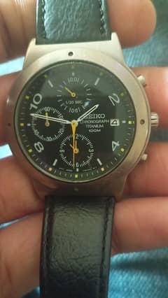 vintage Seiko chronograph