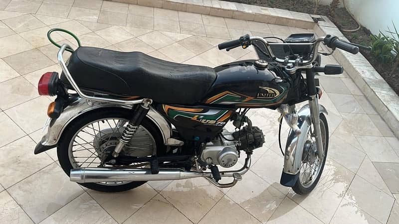 United 70cc Manual Motorbike Brand New 6